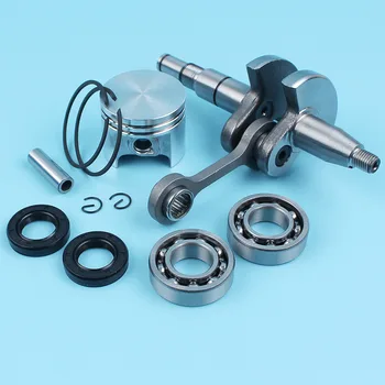 

37mm Piston 8mm Pin Crankshaft Ball Bearings Oil Seals For STIHL 017 MS170 Chainsaw OEM# 1130 030 2000 NEW Parts
