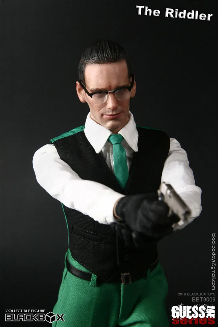 BLACKBOX BBT9009 1/6 Riddler Коллекционная фигурка для фанатов праздничный подарок