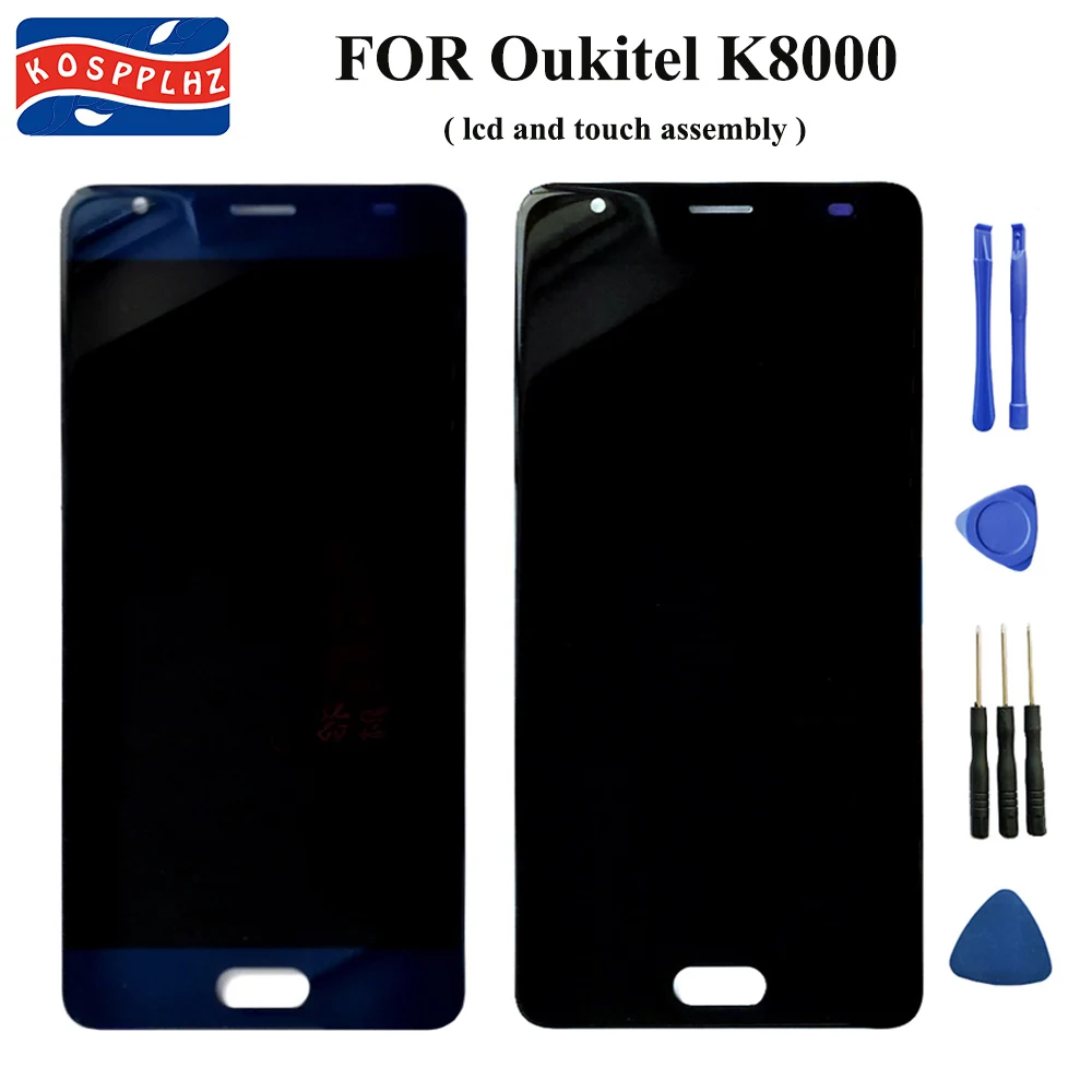 K0SPPLHZ для OUKITEL K8000 ЖК дисплей Дисплей + Сенсорный экран дигитайзер сборка сменная