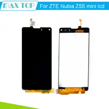 4.7 pulgadas para zte nubia z5s mini nx403a lcd display de pantalla táctil digitalizador del sensor de piezas de repuesto de montaje