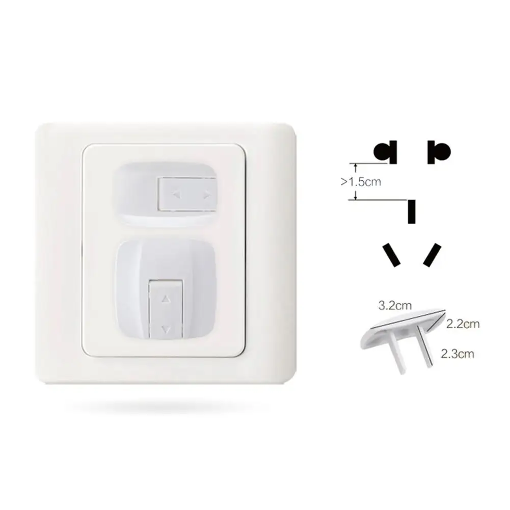 Two Models Black Infant Socket Protection Cover Home Anti electric
