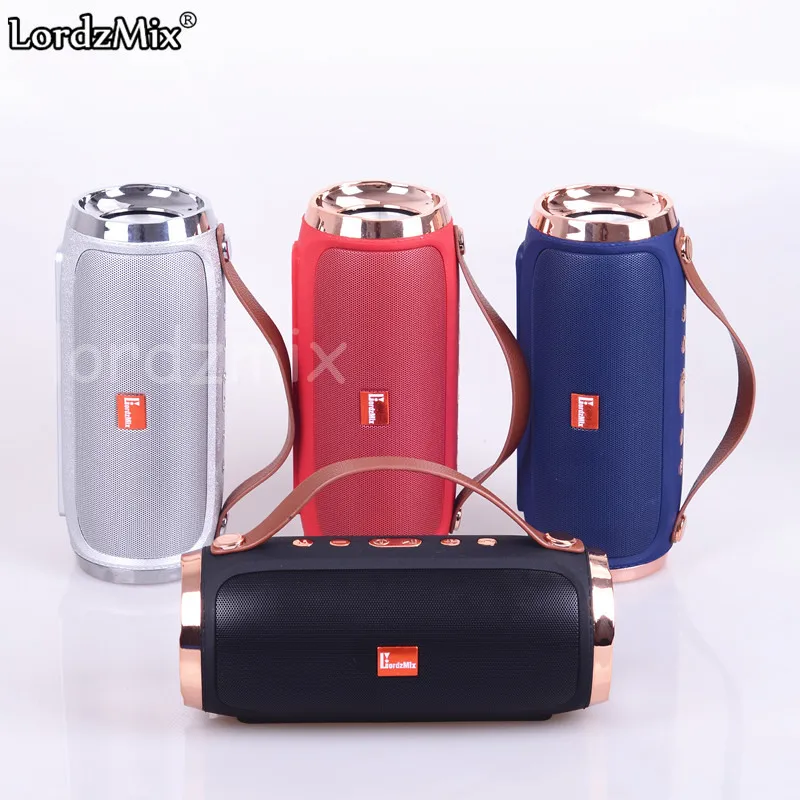

Wireless Best Bluetooth Speaker Waterproof Portable Outdoor metal Column Box Loudspeaker Speaker Design for iPhone Samsung