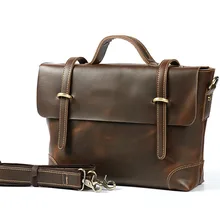 Высококачественная сумка из натуральной кожи, деловые мужские сумки, сумка-тоут для ноутбука, портфели, сумки через плечо, сумка на плечо, мужская сумка-мессенджер