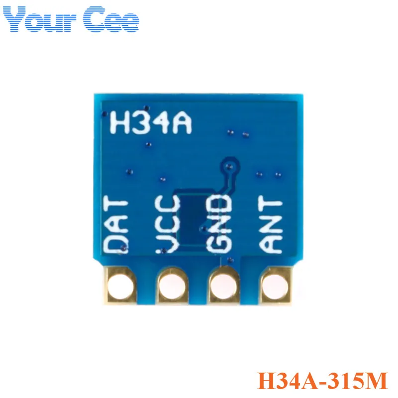 433 МГц 315 МГц РЧ передатчик модуль передачи беспроводной пульт дистанционного управления Дальняя передача H34P H34S H34C H34A