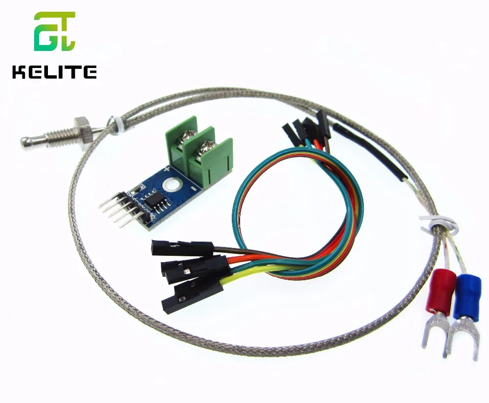 New 1PCS MAX6675 Module + K Type Thermocouple Thermocouple Sensorin