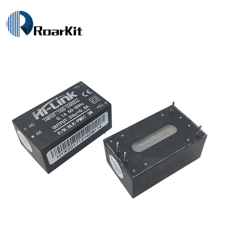 HLK-PM01 HLK-PM03 HLK-PM12 AC-DC 220V 5 V/3,3 V/12 V Мини модуля питания, интеллигентая(ый) бытовой выключатель питания модуль