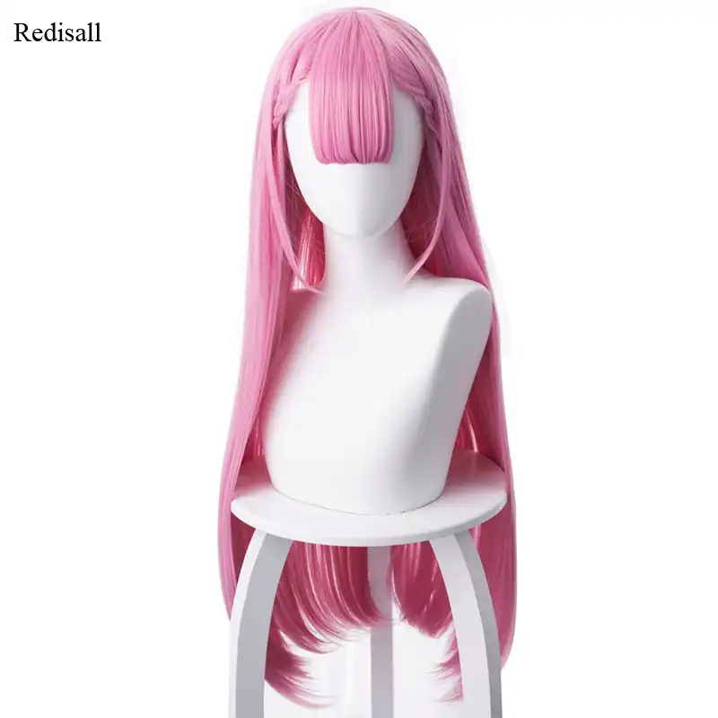 Mafuyu Kirisu Pink Hair Cosplay Anime Bokutachi Wa Benkyou Ga