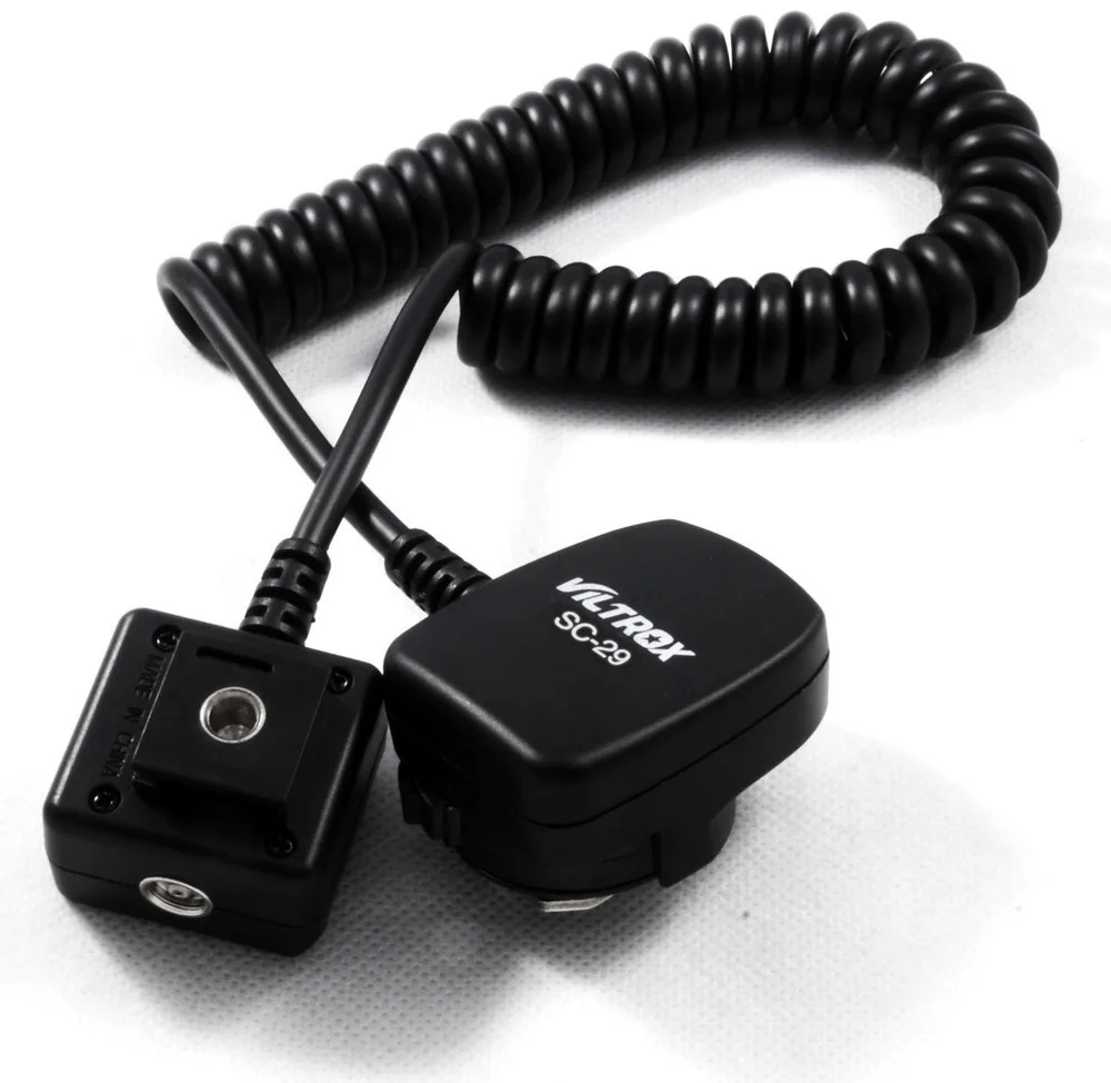 Viltrox SC 29 1.5M TTL Off Camera Flash Shoe Sync Cord cable For Nikon