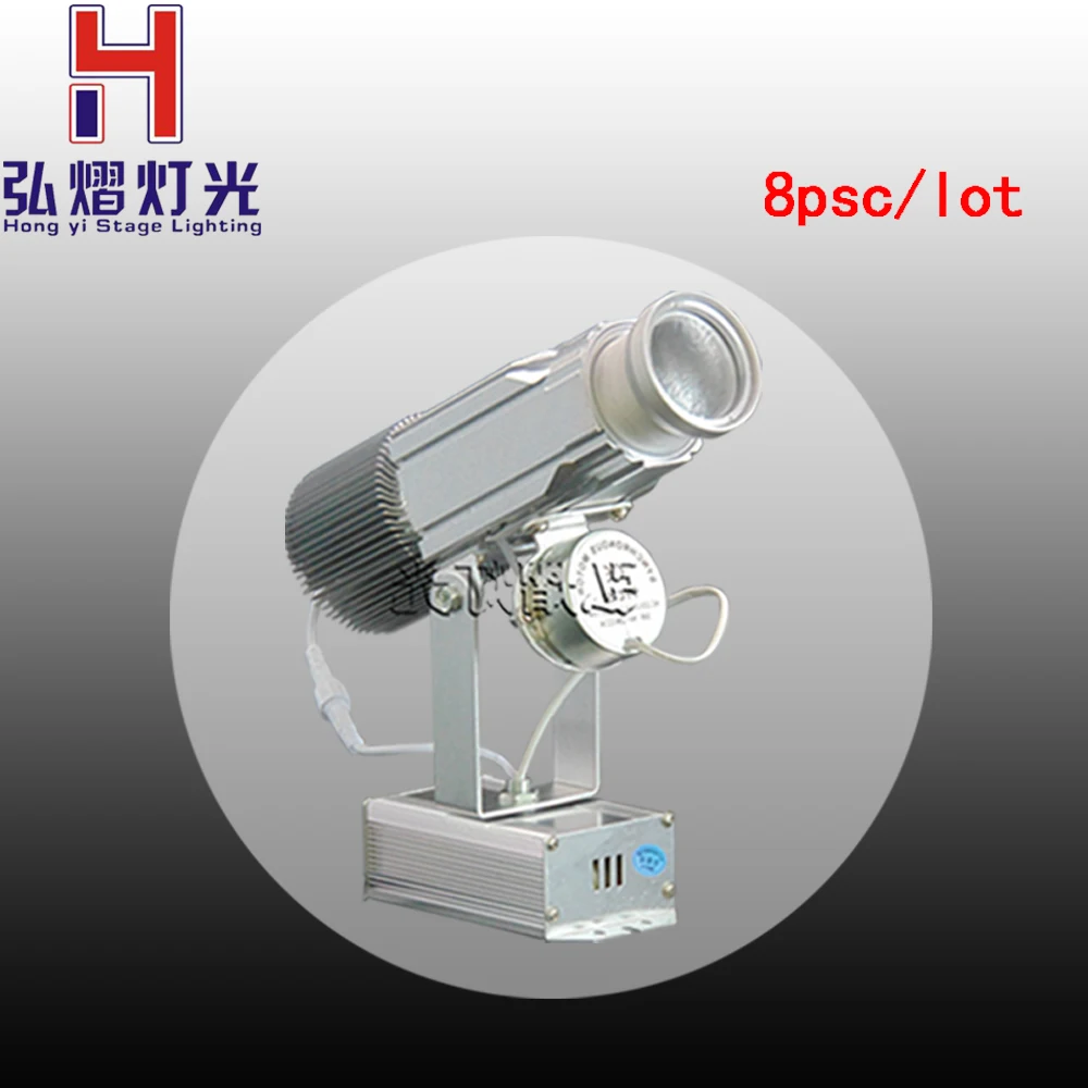 

8lot Led gobos led head Custom Design mini stage light Not waterproof Gobo Projector Follow Spot Holiday Light Projector DJ