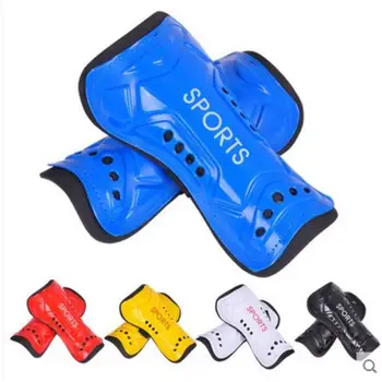 

Children Soccer Shin Guard Kids Football Shin Protection Shin Pad Team Competition Solid Color Shin Support Boys Goalkeeper Kits