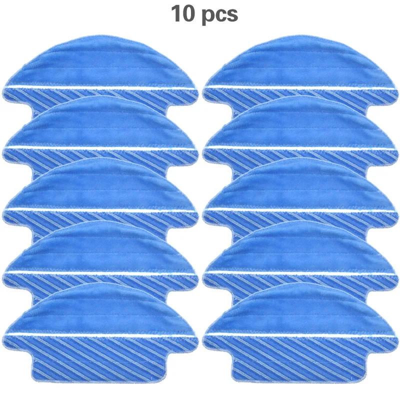 New 5pcs/10pcs Fabric mop inserts for Conga 3090 series robot vacuum cleaner accessories fabric mop insert kit