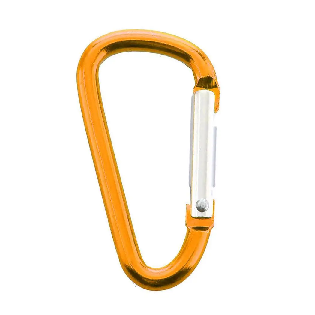 

4.5cm Aluminum Alloy Carabiner Eco-friendly Non-toxic Gourd Shape Carabiner anodizing (fee plating process)