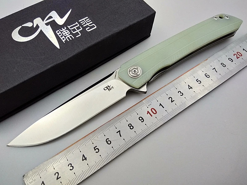 CH3002 Флиппер складной нож D2 лезвие шарикоподшипник G10 Ручка Открытый Отдых Охота Тактические Карманные Ножи EDC ручные инструменты