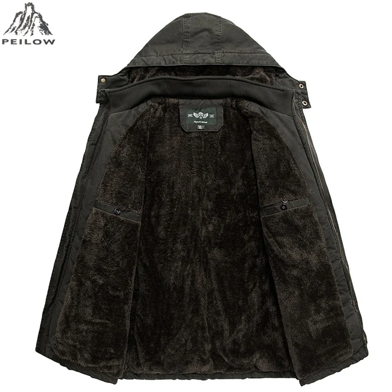 Женская зимняя куртка модель 7XL 8XL Мужская Утепленная Флисовая теплая парка с