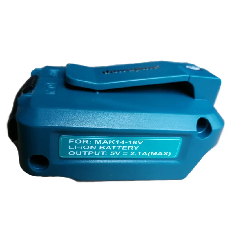 Разъем питания USB dawupine для Makita 18 в 14 4 В батарея BL1830 BL1430 2 Ач 3 5 6 зарядный адаптер