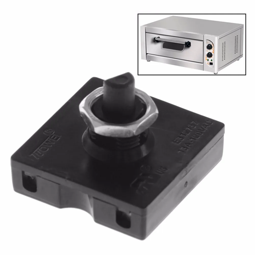 

Rotary Switch 4 Position 3 Speed Selector Electric Oven 13A-120V AC Best Quality