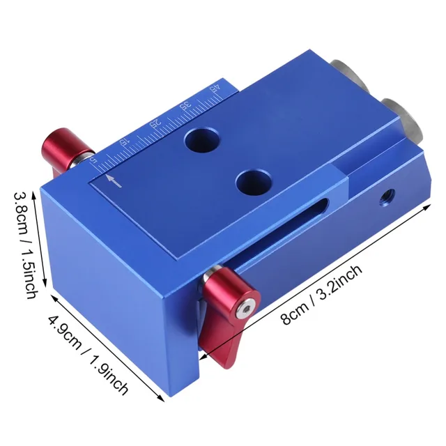 Woodworking Drill Guide Hole Drilling Jig Kit Woodworking Oblique Drill Guide Set Positioner Locator Tool
