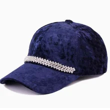 Новая Вельветовая бейсболка женская зимняя snapback хип-хоп утепленная шапка для папы H35