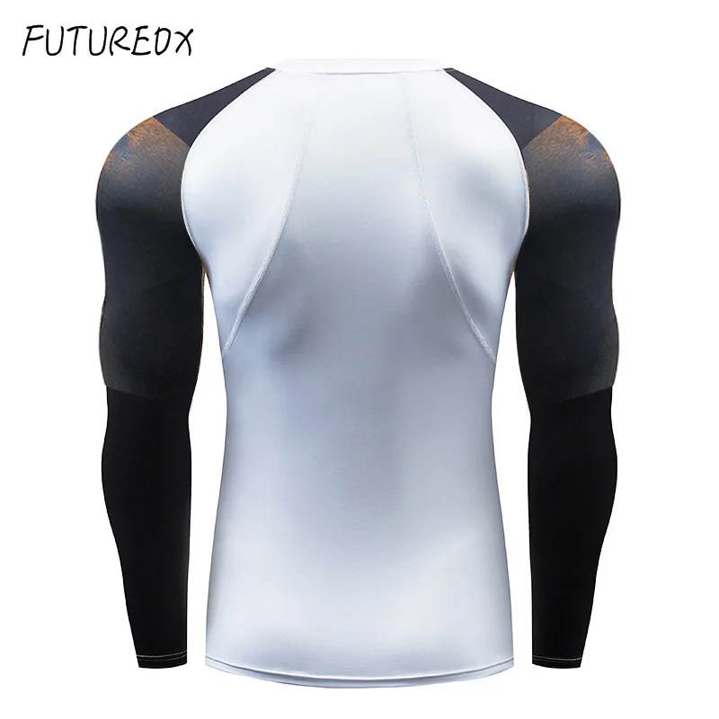 The latest models lion head men's compression warm suit warm bottom long-sleeved sweater trousers clothing rash guard men's suit The latest models lion head men's compression warm suit warm bottom long-sleeved sweater trousers clothing rash guard men's suit
