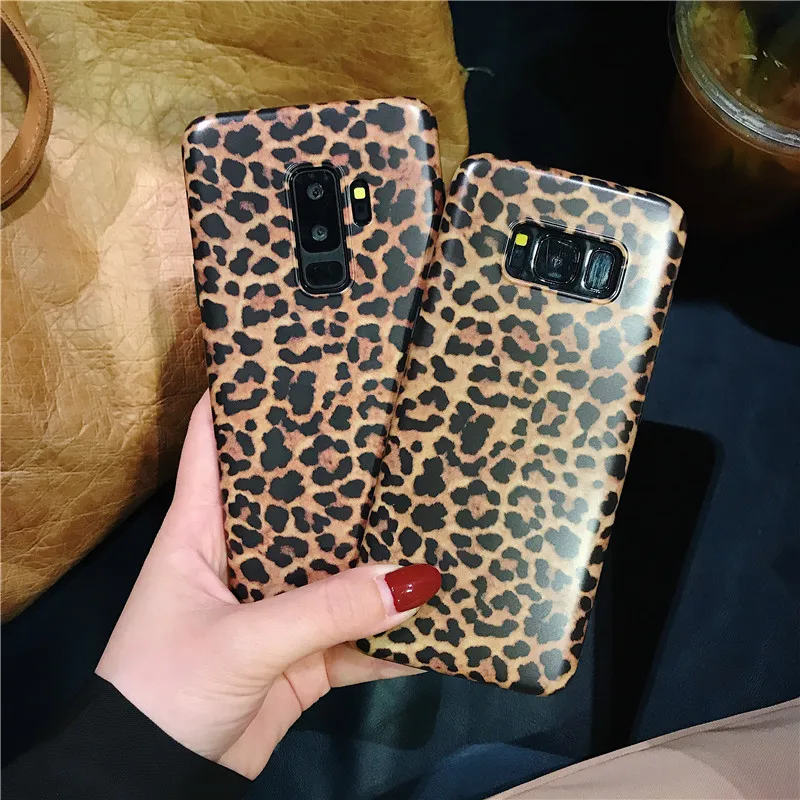 YHBBCASES ретро сексуальные леопардовые телефонные чехлы для samsung Note 10 Plus 8 9 Galaxy S10 5G S8 S9 Plus Модный мягкий чехол со шнурком