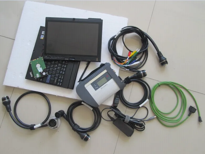 

star diagnosis compact 4 sd c4 with laptop x200t touch screen with hdd v2017.09 newest software ready to use