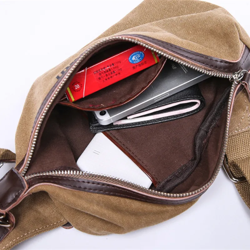 BYCOBECY Новая мода посланник Повседневное Сумка груди Холст Crossbody Back Pack сумка