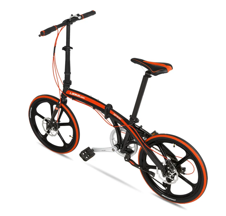 Cheap 7 Speeds, 20 inches, Folding Bike, Super Light, Aluminum Alloy Frame, BMX, Double Disc Brake, For Men and Women. 40 Cheap 7 Speeds, 20 inches, Folding Bike, Super Light, Aluminum Alloy Frame, BMX, Double Disc Brake, For Men and Women. 40
