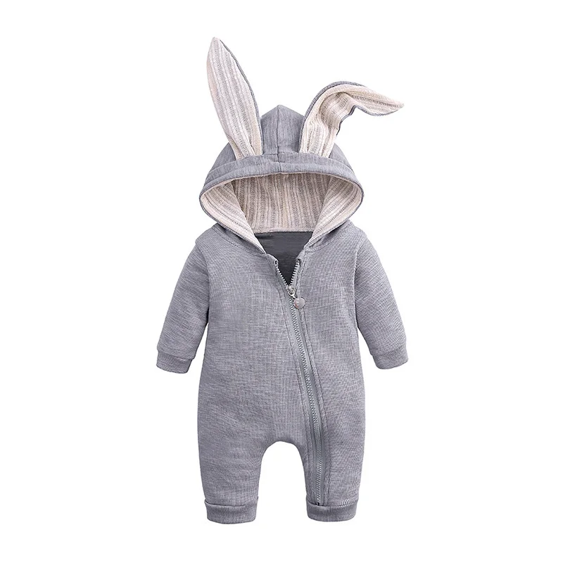 Infant Clothing 2020 Fall Spring Rabbit Overalls Baby Rompers For Baby Girls Jumpsuit Easter Costume Newborn Baby Boys Clothes