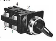 

[ZOB] ASN3L10 idec imported from Japan and spring ASN3L11 selector switch ASN1L11 Lever ASN1L22 --10pcs/lot