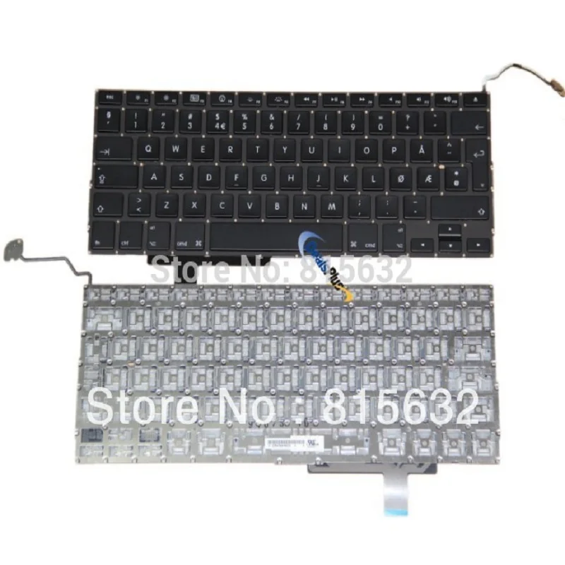 

Brand New FOR Apple MacBook Pro 17" Unibody A1297 Keyboard Nordic North Europe Finnish Norwegian Dannish