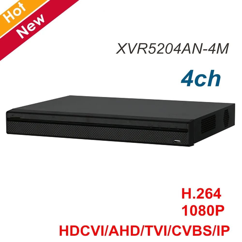 DH 4CH XVR XVR5204AN-4M 4 канала пента-Брод 4MP 1U цифрового видео Регистраторы H.264 Макс 24