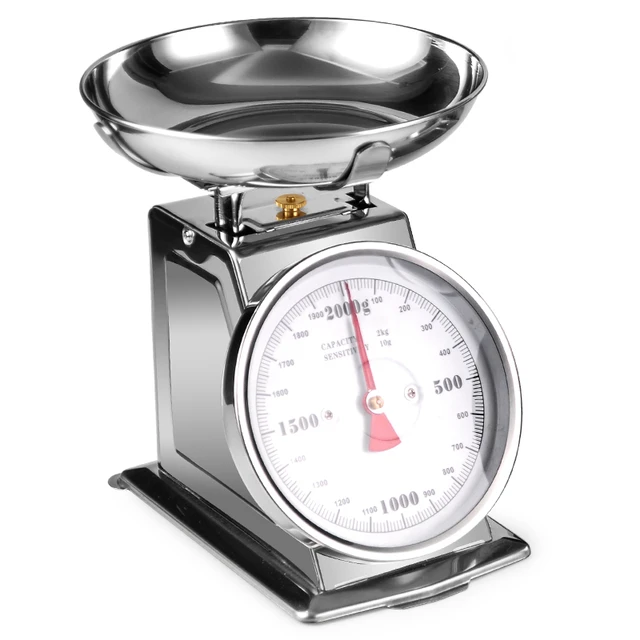 Small and Practical Analogue Kitchen Food Scale 2kg - China Kitchen Scale  and Mechanical Kitchen Scale price
