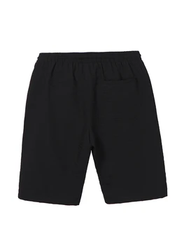 

Pioneer Camp Men Fitness Short Solid Elastic Waist Male Shorts Pockets Casual Shorts for Men ADK901212