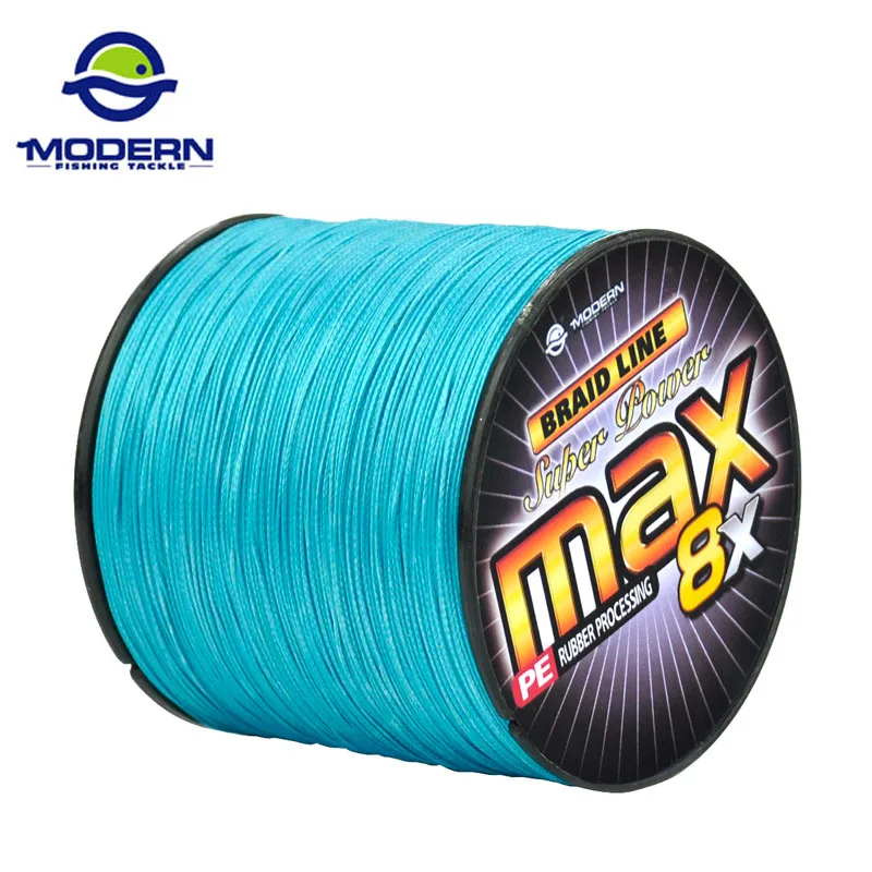 Cheap 300M MODERN Fishing Line MAX 8X Japan Multifilament PE Wear resistant Braided Fishing Rope 8 Strands Braided Wires 20 to 100LB