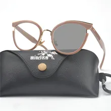 Дизайн женские фотохромные очки для чтения модные круглые очки для пресбиопии с полной оправой для женщин FML