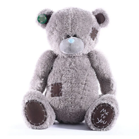 huge grey teddy bear