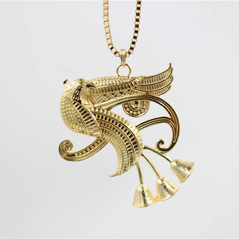 NADEEM модное тонкое египетское ожерелье с гравировкой Ankh Cross, мужское золотое ожерелье в стиле панк, ожерелье с цепочкой, ювелирное изделие - Окраска металла: Model 7