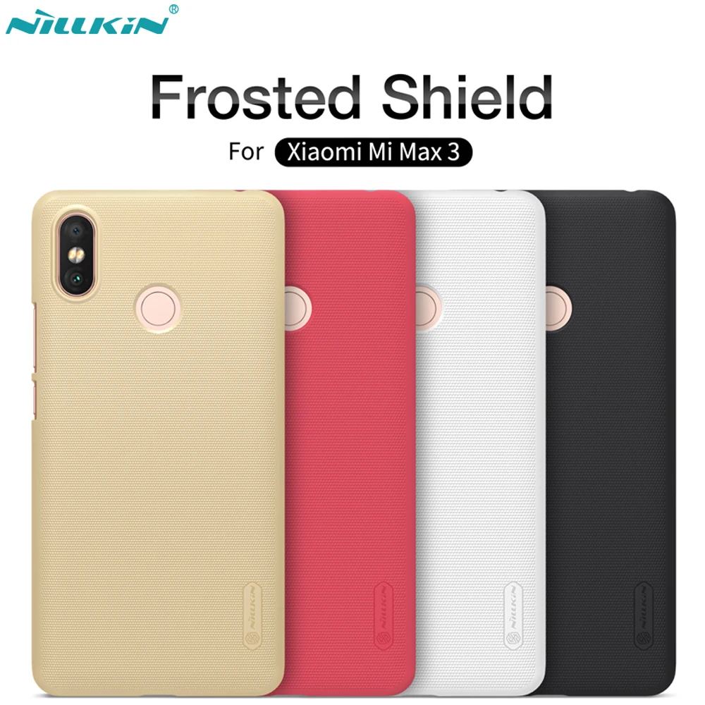 Матовый чехол накладка Nillkin для Xiaomi Mi Max 3|Бамперы| |