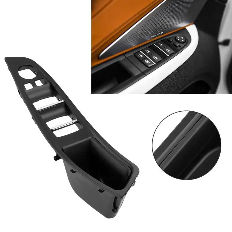 

VODOOL 1PC Front Left Side Door Window Control Switch Panel Trim Bezel for BMW F10 F11 5 Series 51417225875 Car Interior Parts