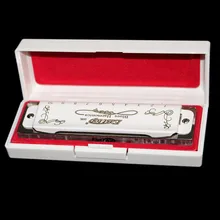 Easttop Harmonica Diatonic 10 Holes Blues harp Double Tremolo best harmonica Key of C and other Tune Mouth Ogan instrument hohner marine band crossover 10 hole diatonic harmonica bamboo comb blues harp gaita standard 10 hole harp