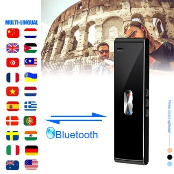 

Smart Language Translator Bluetooth Real Time Multi-Language Voice Translator Device for Learning Travel Business Meeting