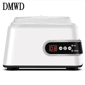 

DMWD Electric Yogurt Maker Automatic Multifunction notto rice wine leben Yoghurt Machine Stainless Steel Liner with 5 cups 1.3L