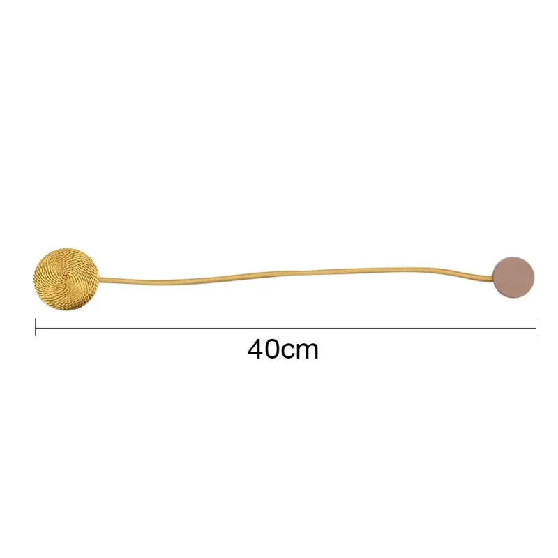 Короткие плетеные круглые пряжки для занавесок держатель занавески аксессуары Европейский стиль магнит подхват для штор Магнитный занавес
