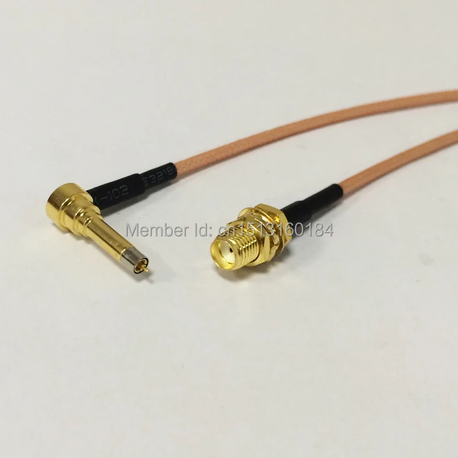 НОВЫЙ SMA Гнездовой разъем к MS156 RG316 коаксиальный кабель Pigtail 15 см 6-дюймовый