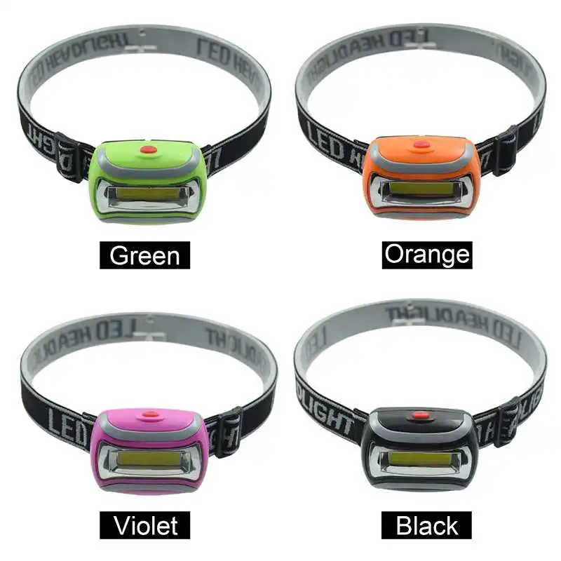 

COB Mini LED Flashlight Headlight Headlamp Waterproof Rainproof Head Light Lamp Torch Lanterna Forehead Outdoor Running Light