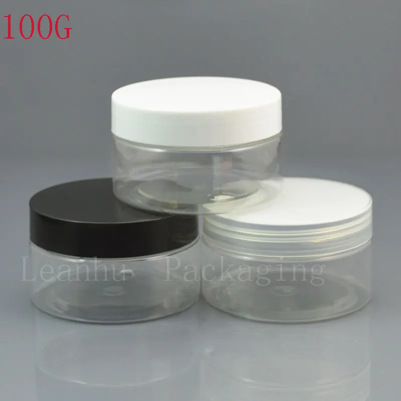 100G Large Capacity of Clear Cream Jar,Empty Cosmetic Containers,100cc