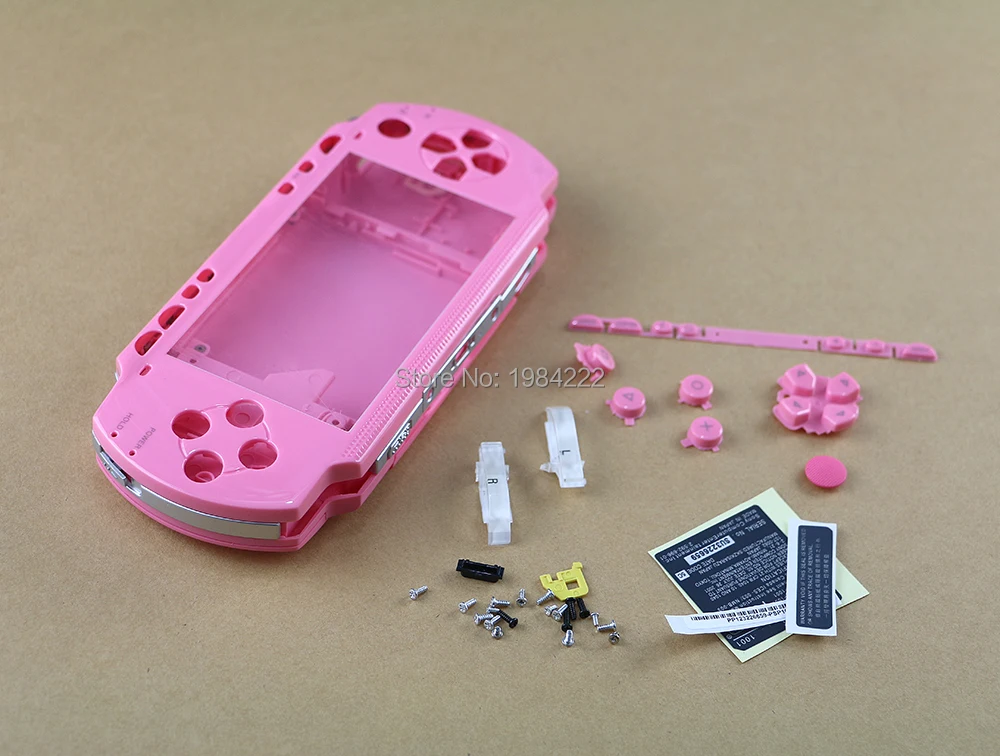 OCGAME многоцветный чехол для PSP 1000 полный корпус сменный набор кнопок лучшее