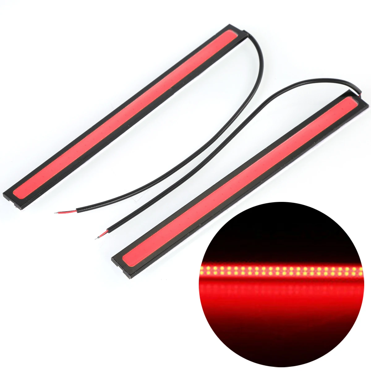 

2pcs 172MM Universal COB LED Strip Car Daytime Running Fog Lamp DRL Driving Strip Light Flexible LED Bar Strip Waterproof