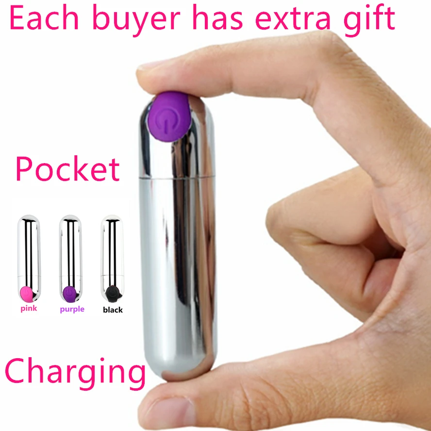 10 Speeds Strongger clitoris Vibrators Rechargeable Bullet Vibrating Egg Nipple massager wand G-spot Sex Toy for Women | Красота и
