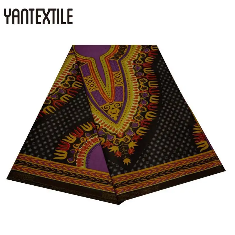 

YANTEXTILE Free Shipping African Wax Fabric 6 Yards Ankara Nigeria Wax Print Fabric Sewing Tissu Africain Super Hollandais Wax